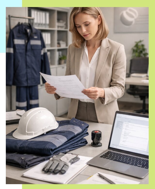 Сертификация спецодежды в Кашире от 7290 р. | Алешин-Кшр