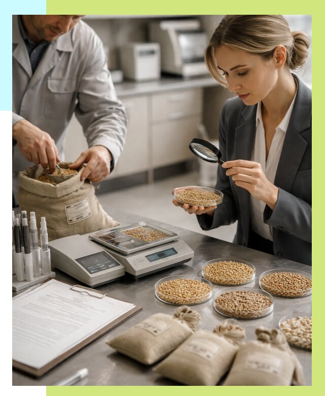 Сертификация зерна в Кашире по цене от 15621 р. | Алешин-Кшр