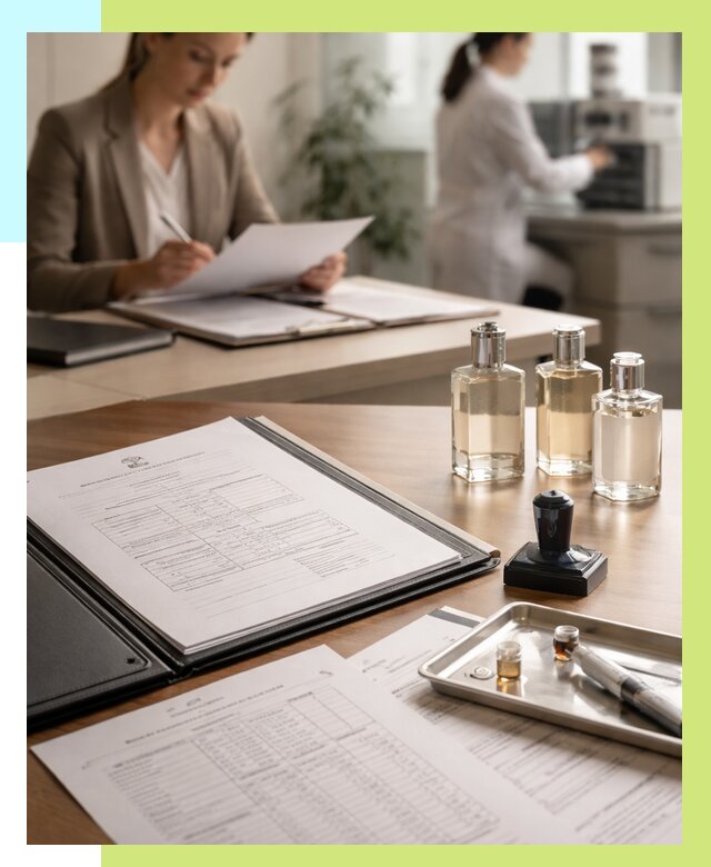 Сертификация парфюмерии в Кашире от 15621 р. | Алешин-Кшр