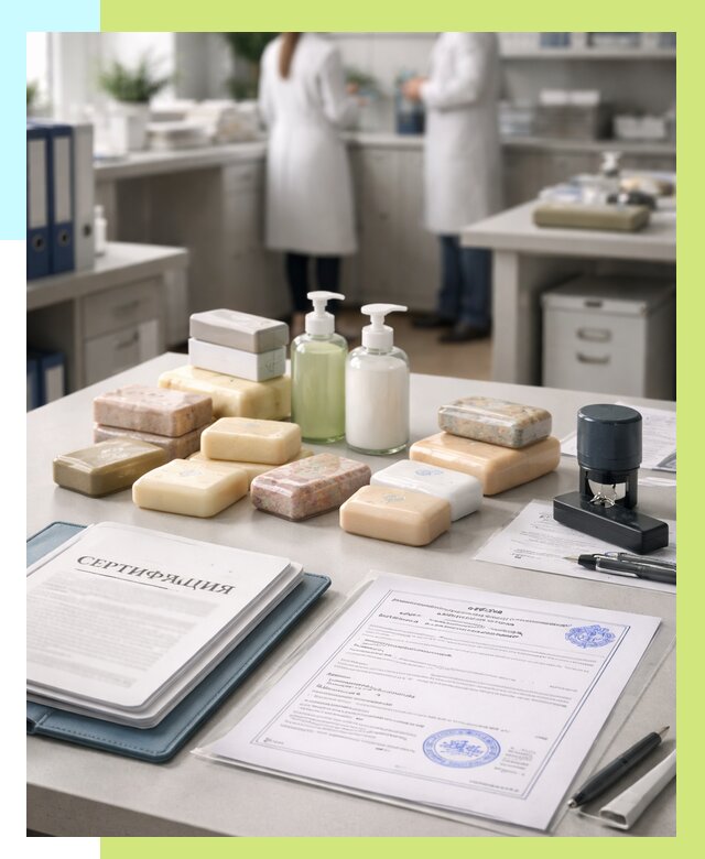 Сертификация мыла и сертификат на мыло в Кашире от 12497 | Алешин-Кшр