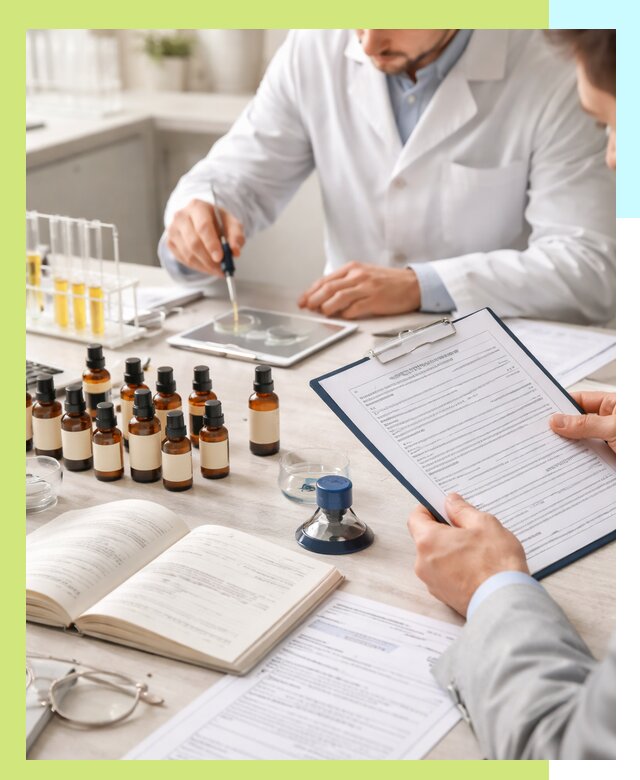 Сертификация эфирных масел и документация качества в Кашире