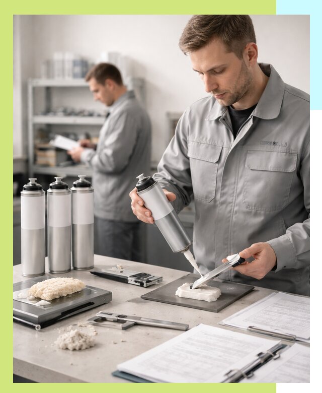 Сертификация монтажной пены и соответствие стандартам в Кашире