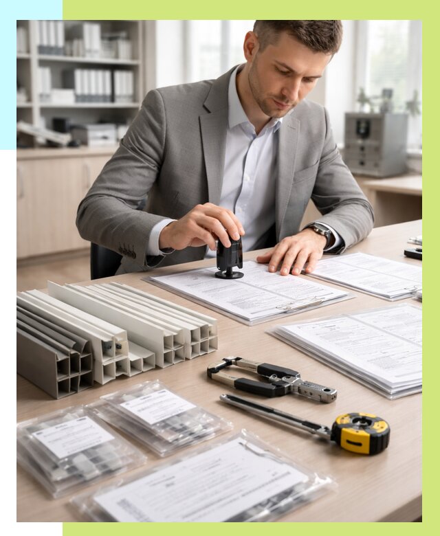 Сертификация ПВХ продукции в Кашире от 8852 р., Алешин-Кшр