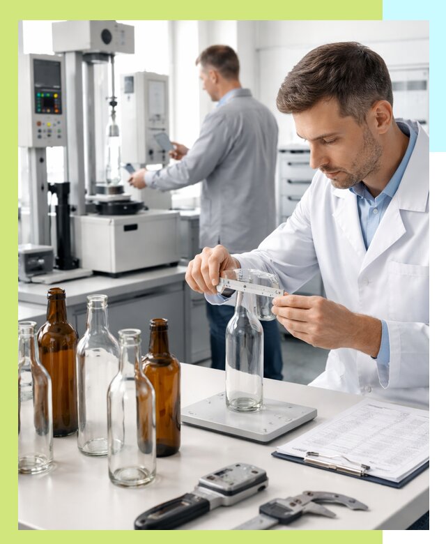 Сертификация стеклянных бутылок и сопутствующей упаковки в Кашире