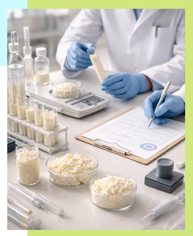 Сертификация творога в Кашире от 12497 р. под ключ | Алешин-Кшр