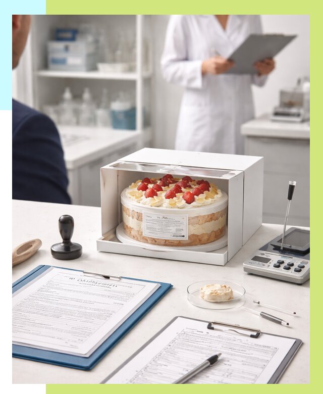 Сертификация тортов в Кашире от 9373 р. заказать | Алешин-Кшр