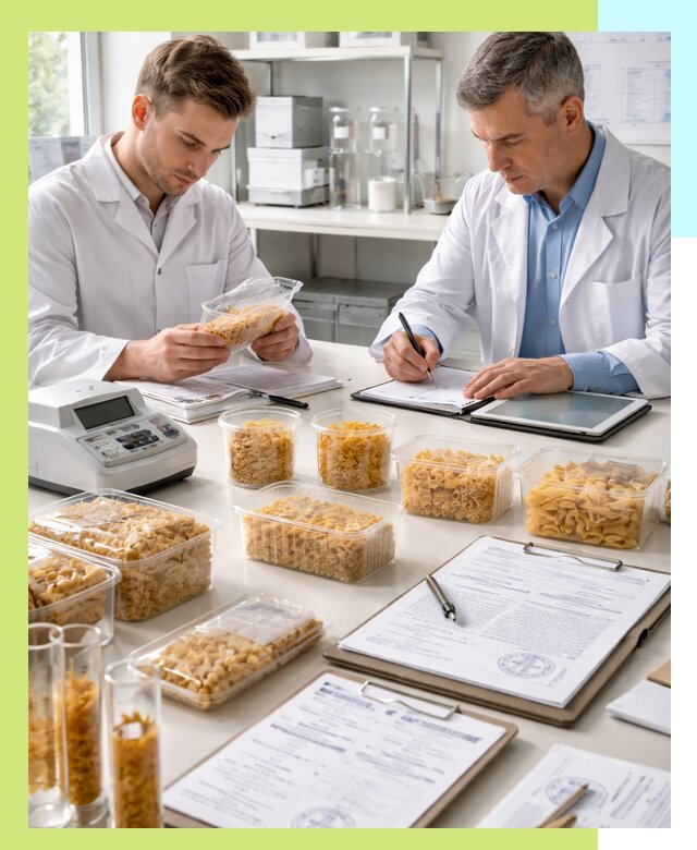 Сертификация макаронных изделий и технологической документации в Кашире