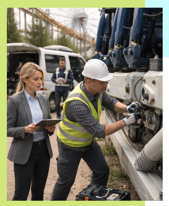 Сертификация аттракционов и проверка безопасности в Кашире