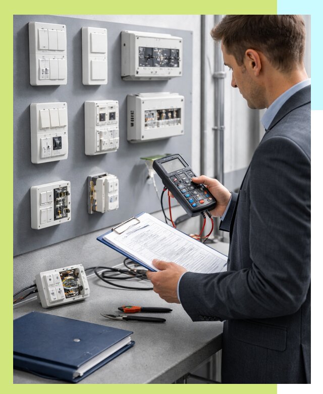 Сертификация электрических и автоматических выключателей в Кашире