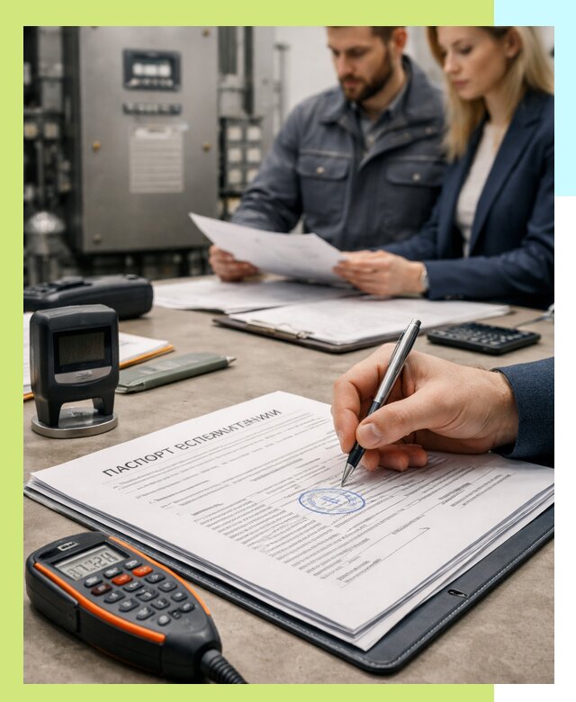 Оформление паспорта эксплуатации оборудования в Кашире