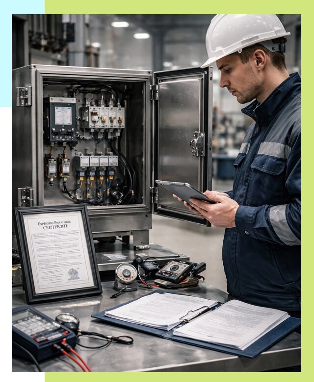 Сертификат взрывозащиты в Кашире от 46863 р. | Алешин-Кшр