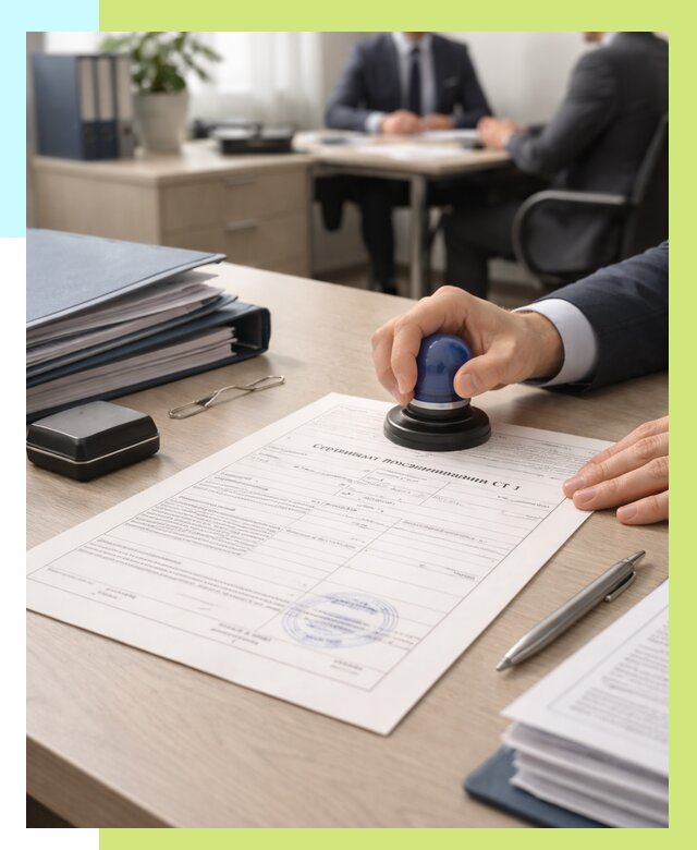 Сертификат происхождения СТ 1 в Кашире от 4686 р. | Алешин-Кшр