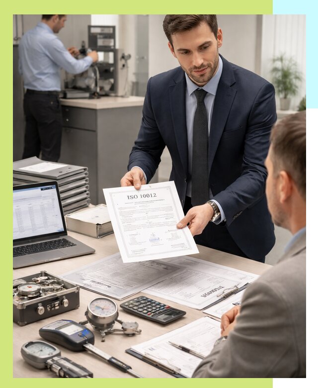 Выдача сертификата ISO 10012 по требованиям метрологии в Кашире