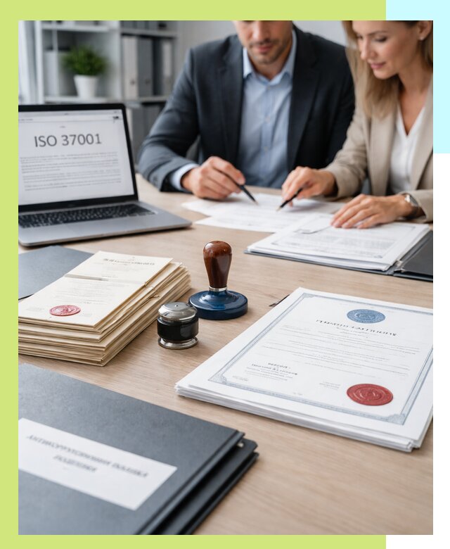 Получение сертификата ISO 37001 по системе борьбы с коррупцией в Кашире